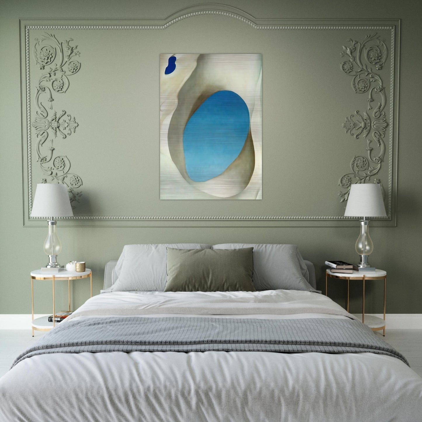 Pelvis III - Georgia O'Keeffe Brushed Aluminum Print - 70x100 cm / 28x40 inches | Georgia O'Keeffe Aluminum Print | Georgia O'Keeffe Prints