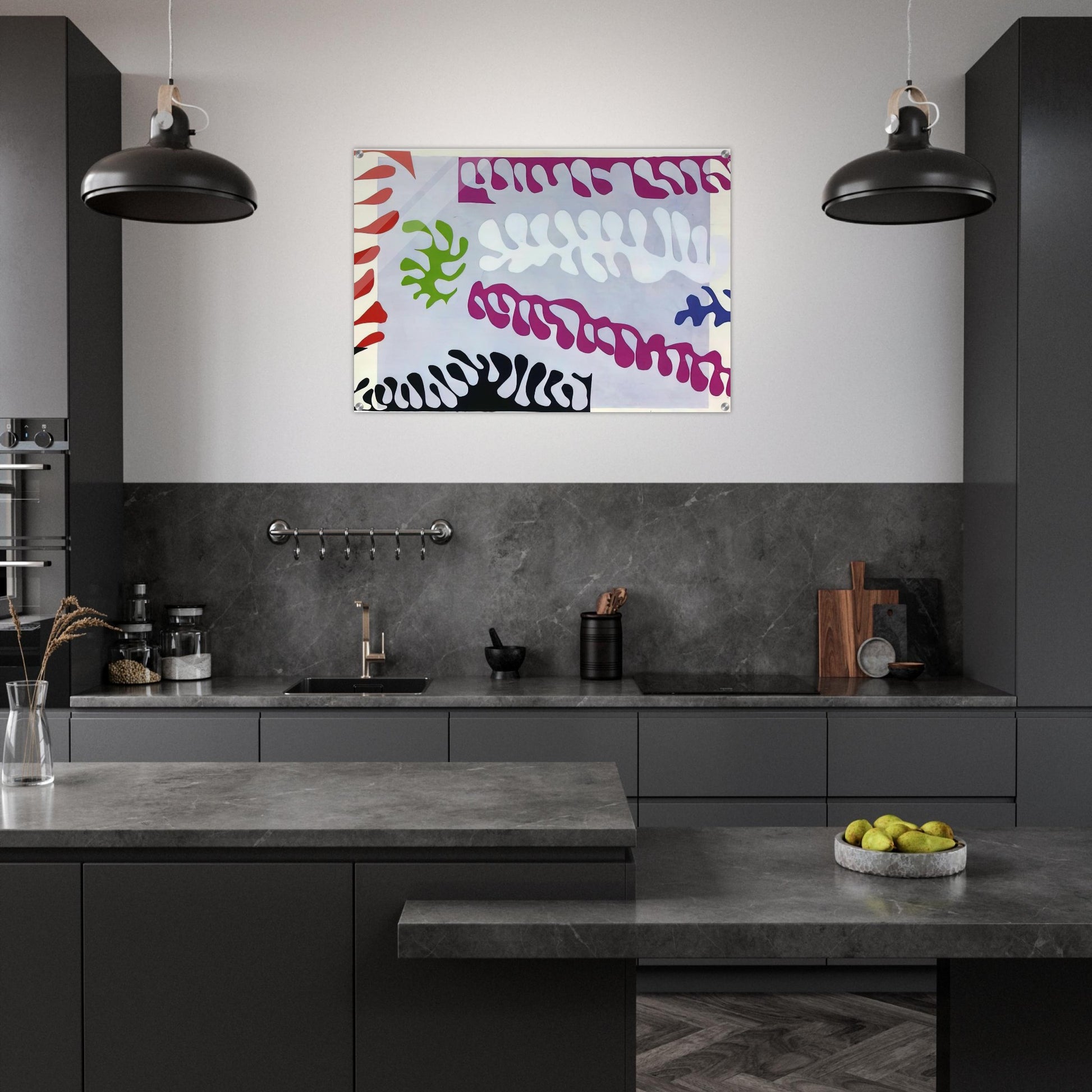 CUT OUTS 1 - Henri Matisse Acrylic Print - 70x100 cm / 28x40″ inches