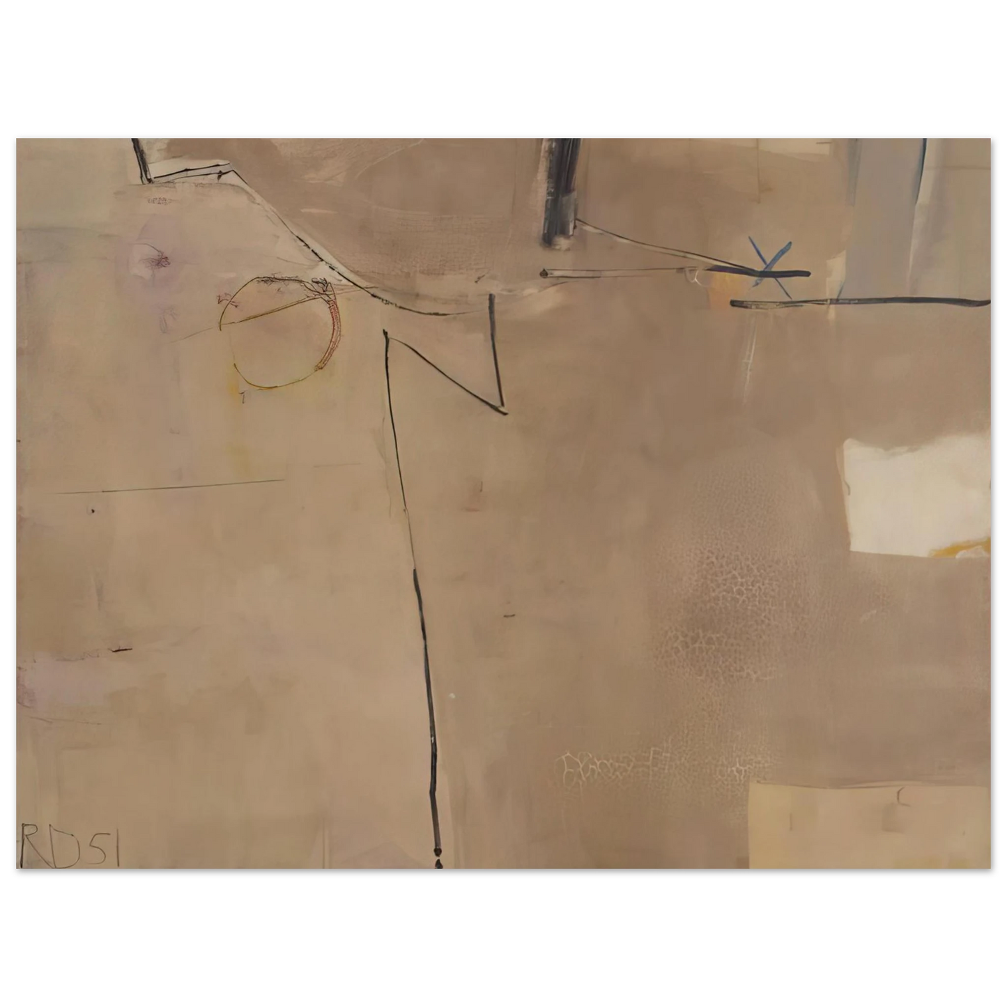 Richard Diebenkorn - #22 Albuquerque  75x100 cm / 30x40inches Fine Art Poster