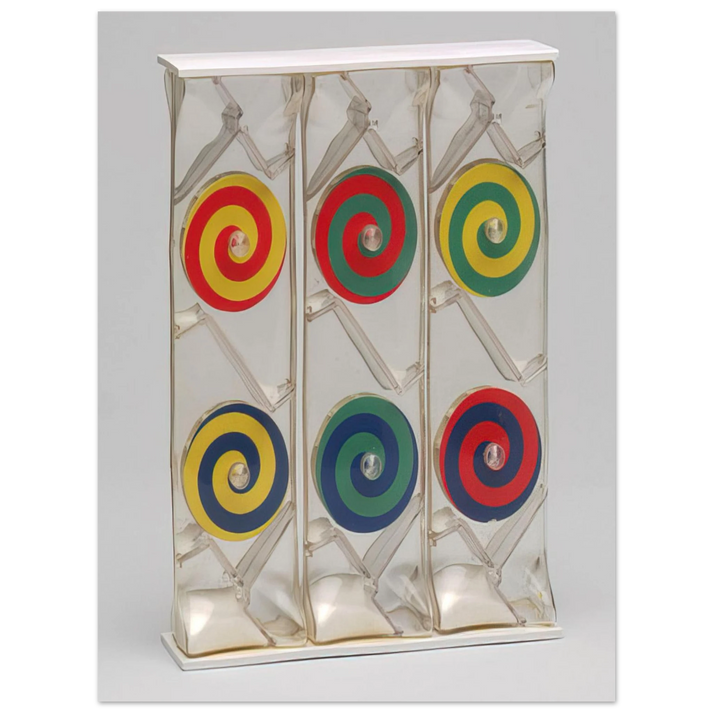 Bruno Munari - Girondella Kinetic Object - 1965  75x100 cm / 30x40inches Fine Art Poster