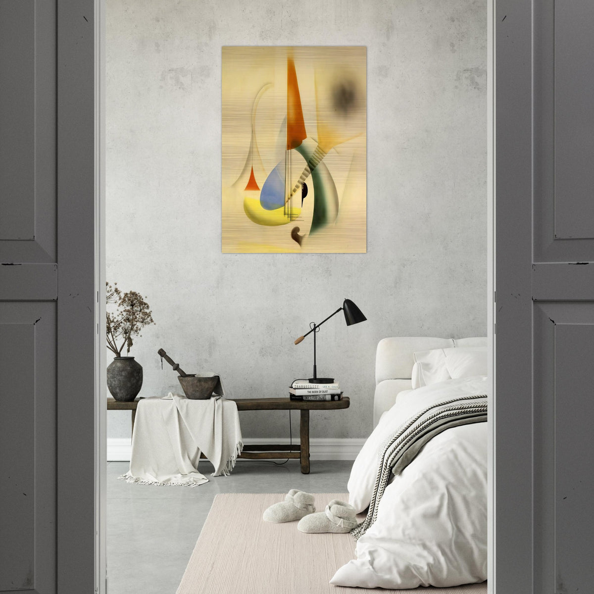 JAZZ - Man Ray Brushed Aluminum Print - 70x100 cm / 28x40 inches | Man Ray Aluminum Print | Man Ray Prints