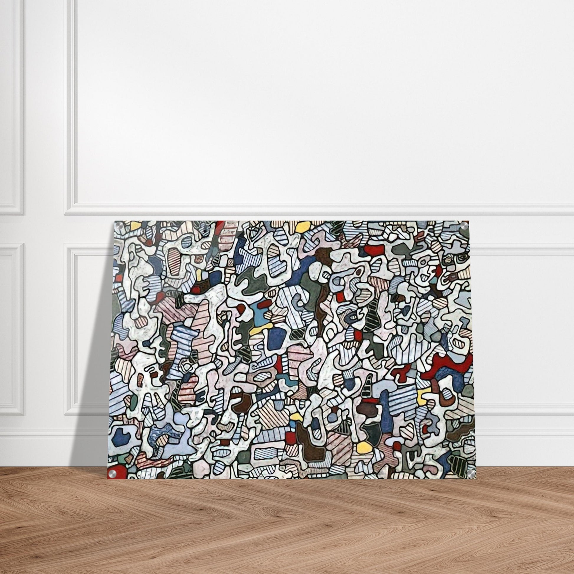 L HOURLOUPE 1966 - Jean Dubuffet Acrylic Print - 70x100 cm / 28x40″ inches