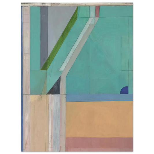 Richard Diebenkorn - Ocean Park #40  75x100 cm / 30x40inches Fine Art Poster