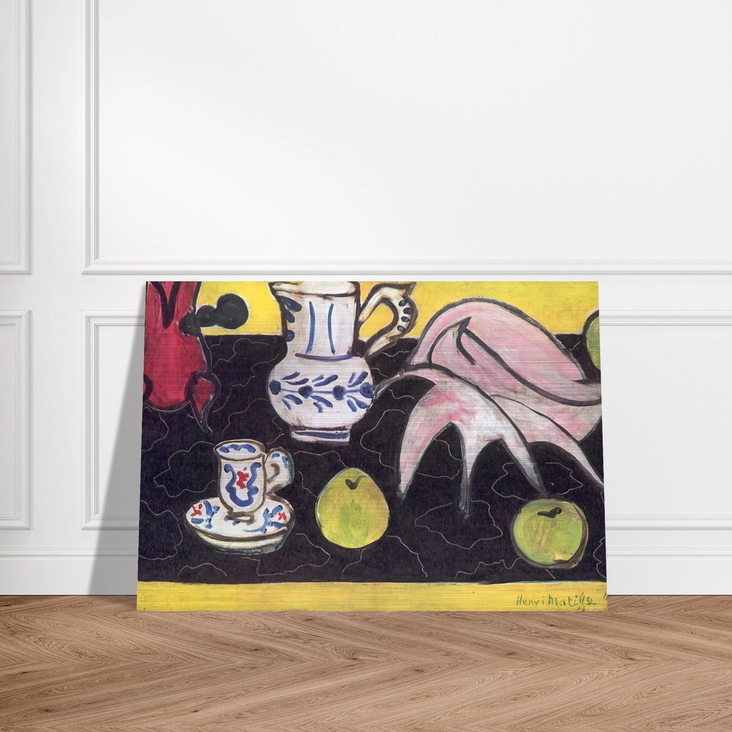STILL LIFE WITH A SHELL 1940 - Henri Matisse Brushed Aluminum Print - 70x100 cm / 28x40 inches | Henri Matisse Aluminum Print | Henri Matisse Prints
