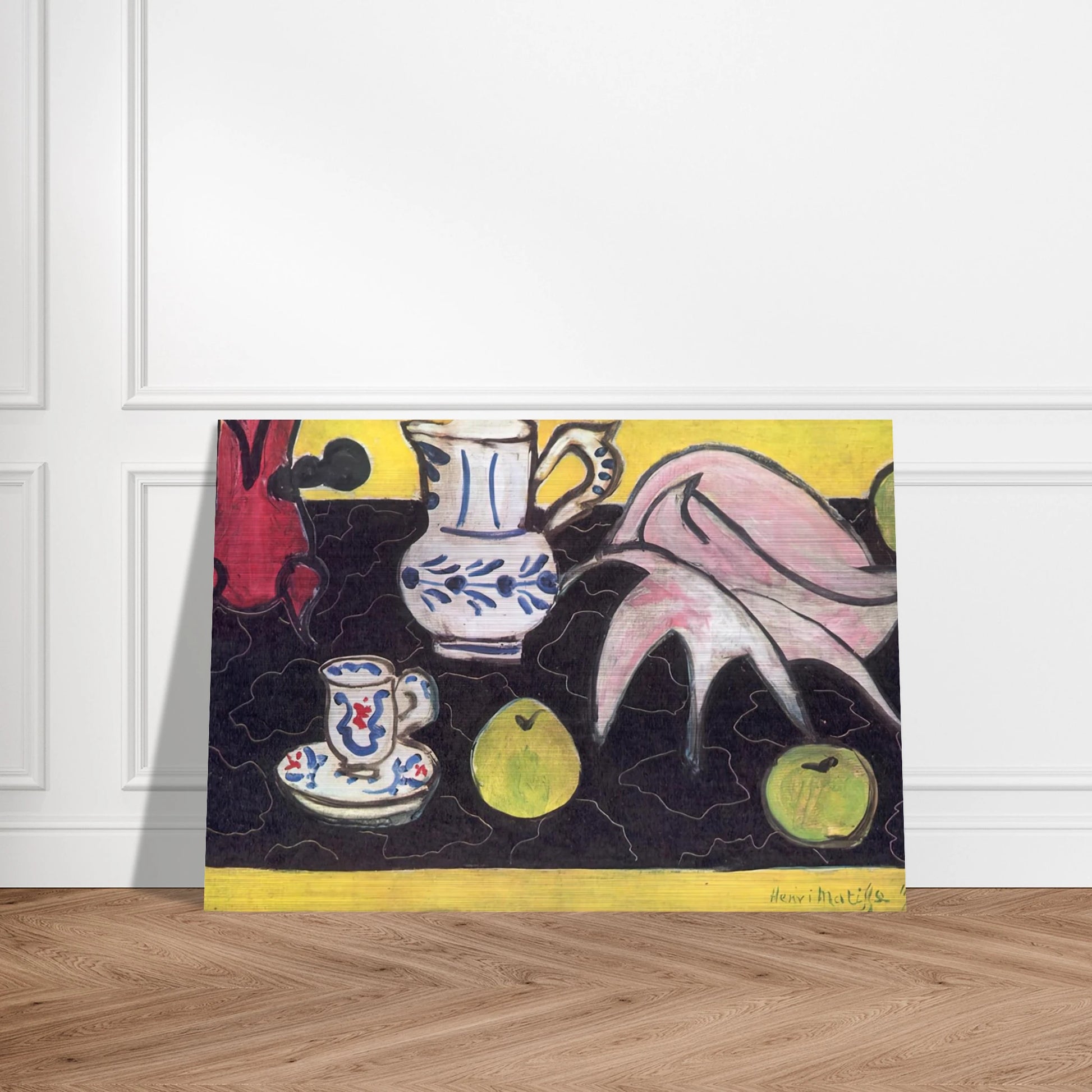STILL LIFE WITH A SHELL 1940 - Henri Matisse Brushed Aluminum Print - 70x100 cm / 28x40 inches | Henri Matisse Aluminum Print | Henri Matisse Prints