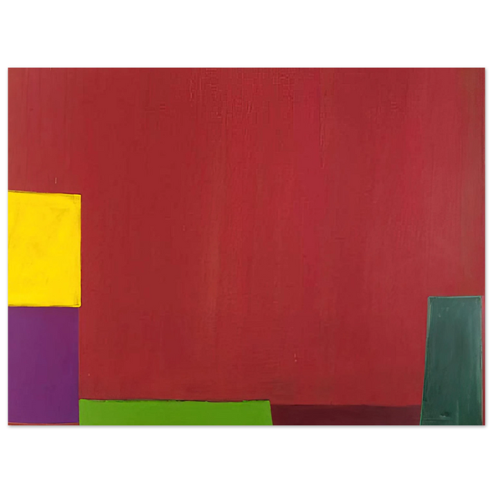 John Hoyland - 18.6.65 - 1965  75x100 cm / 30x40inches Fine Art Poster