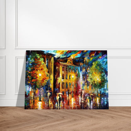 Leonid Afremov - Leonid Afremov Brushed Aluminum Print - 70x100 cm / 28x40 inches | Leonid Afremov Aluminum Print | Leonid Afremov Prints