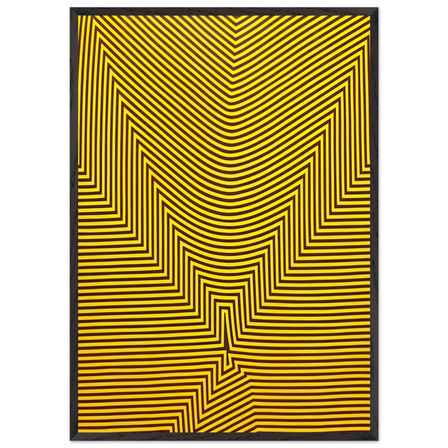 Retina - Don t Bug Me - Marcel Barbeau 70x100 cm / 28x40 inches Framed Art Print – Black Wooden Frame