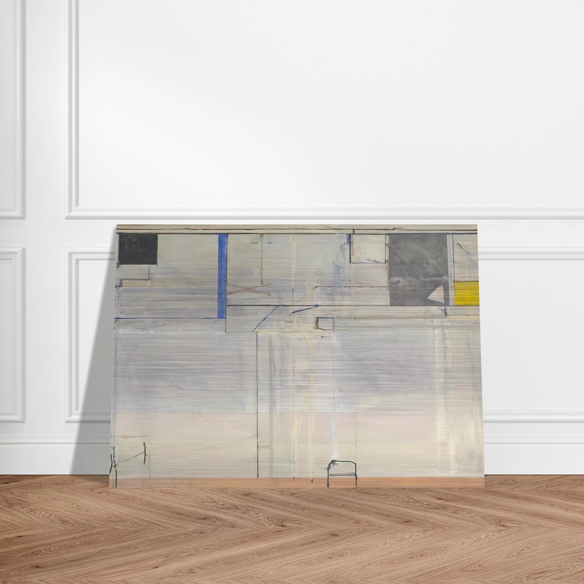 Ocean Park #131 - Richard Diebenkorn Brushed Aluminum Print - 70x100 cm / 28x40 inches | Richard Diebenkorn Aluminum Print | Richard Diebenkorn Prints