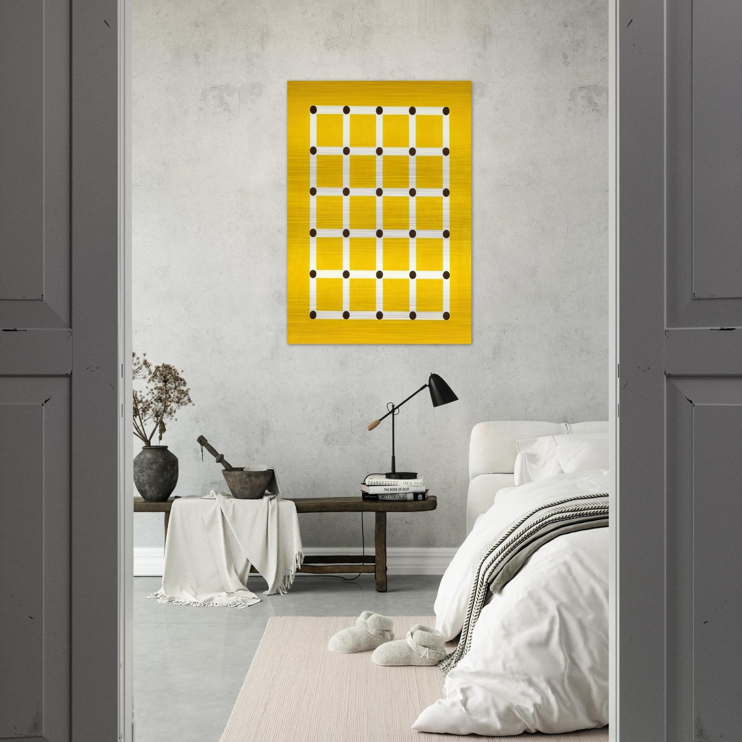 Trellis - 1962 - Jeremy Moon Brushed Aluminum Print - 70x100 cm / 28x40 inches | Jeremy Moon Aluminum Print | Jeremy Moon Prints