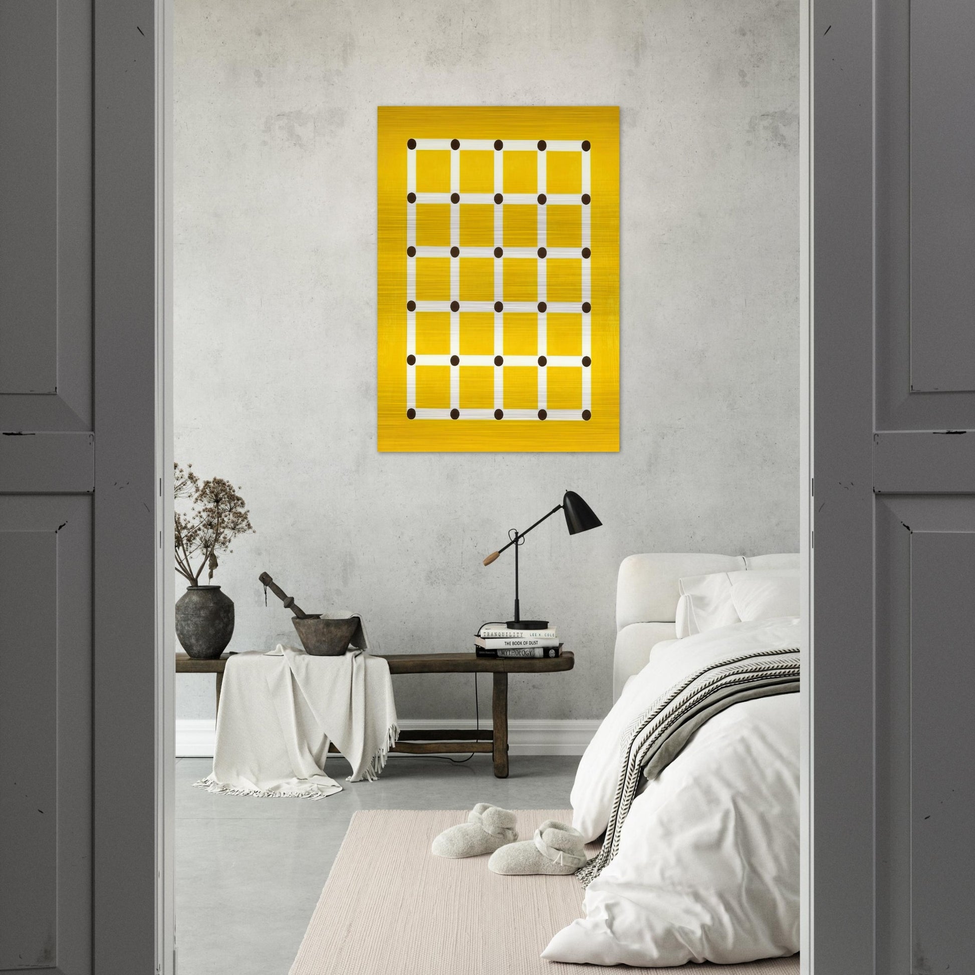 Trellis - 1962 - Jeremy Moon Brushed Aluminum Print - 70x100 cm / 28x40 inches | Jeremy Moon Aluminum Print | Jeremy Moon Prints