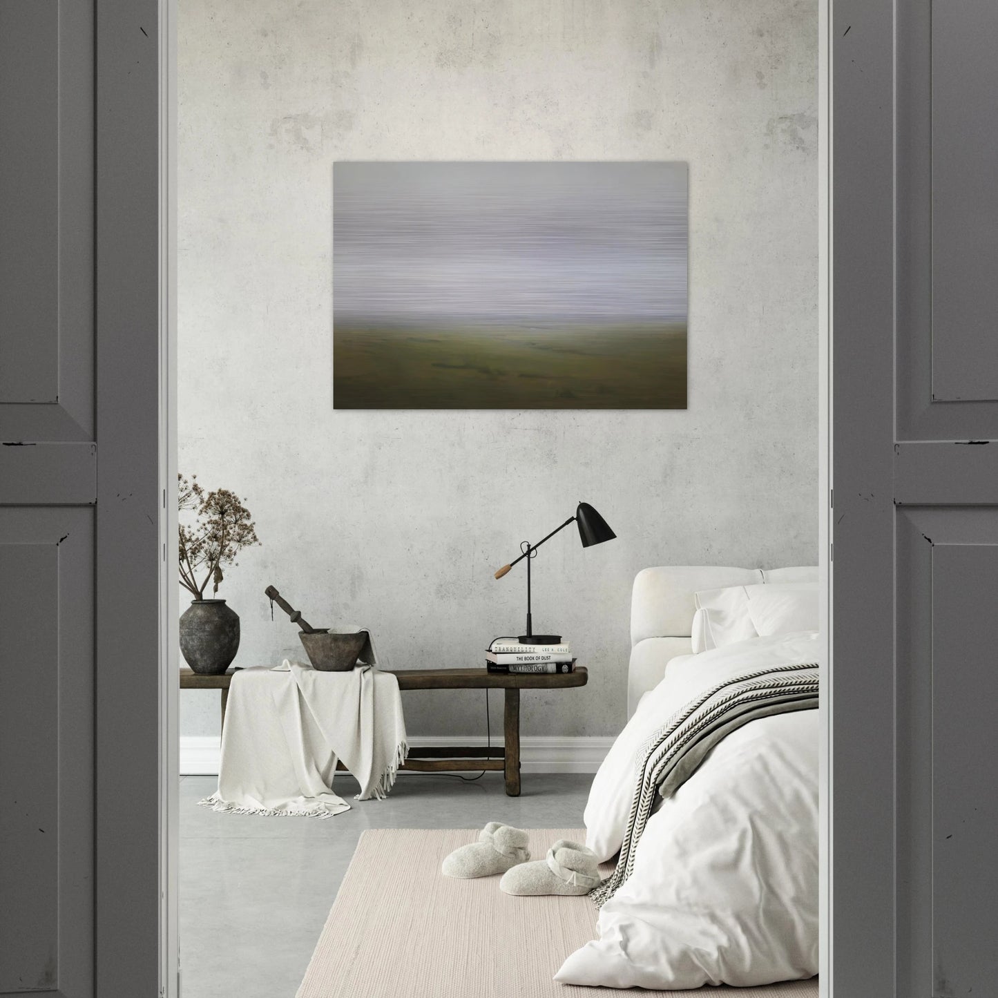 Landscape. Steppe - Arkhyp Kuindzhi Brushed Aluminum Print - 70x100 cm / 28x40 inches | Arkhyp Kuindzhi Aluminum Print | Arkhyp Kuindzhi Prints