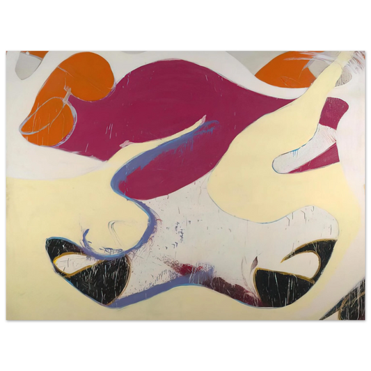 Norman Bluhm - Dido - 1973  75x100 cm / 30x40inches Fine Art Poster