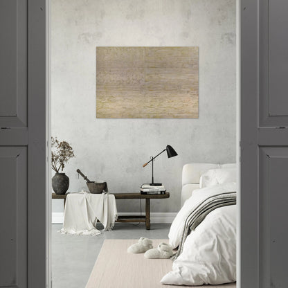 WHITE FLAG - Jasper Johns Brushed Aluminum Print - 70x100 cm / 28x40 inches | Jasper Johns Aluminum Print | Jasper Johns Prints