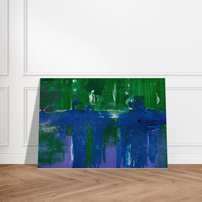 Grotto, 1990- - Helen Frankenthaler Brushed Aluminum Print - 70x100 cm / 28x40 inches | Helen Frankenthaler Aluminum Print | Helen Frankenthaler Prints