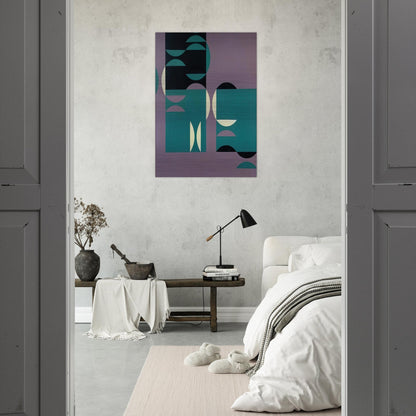 4 temas circulares - 1953 - Tomas Maldonado Brushed Aluminum Print - 70x100 cm / 28x40 inches | Tomas Maldonado Aluminum Print | Tomas Maldonado Prints