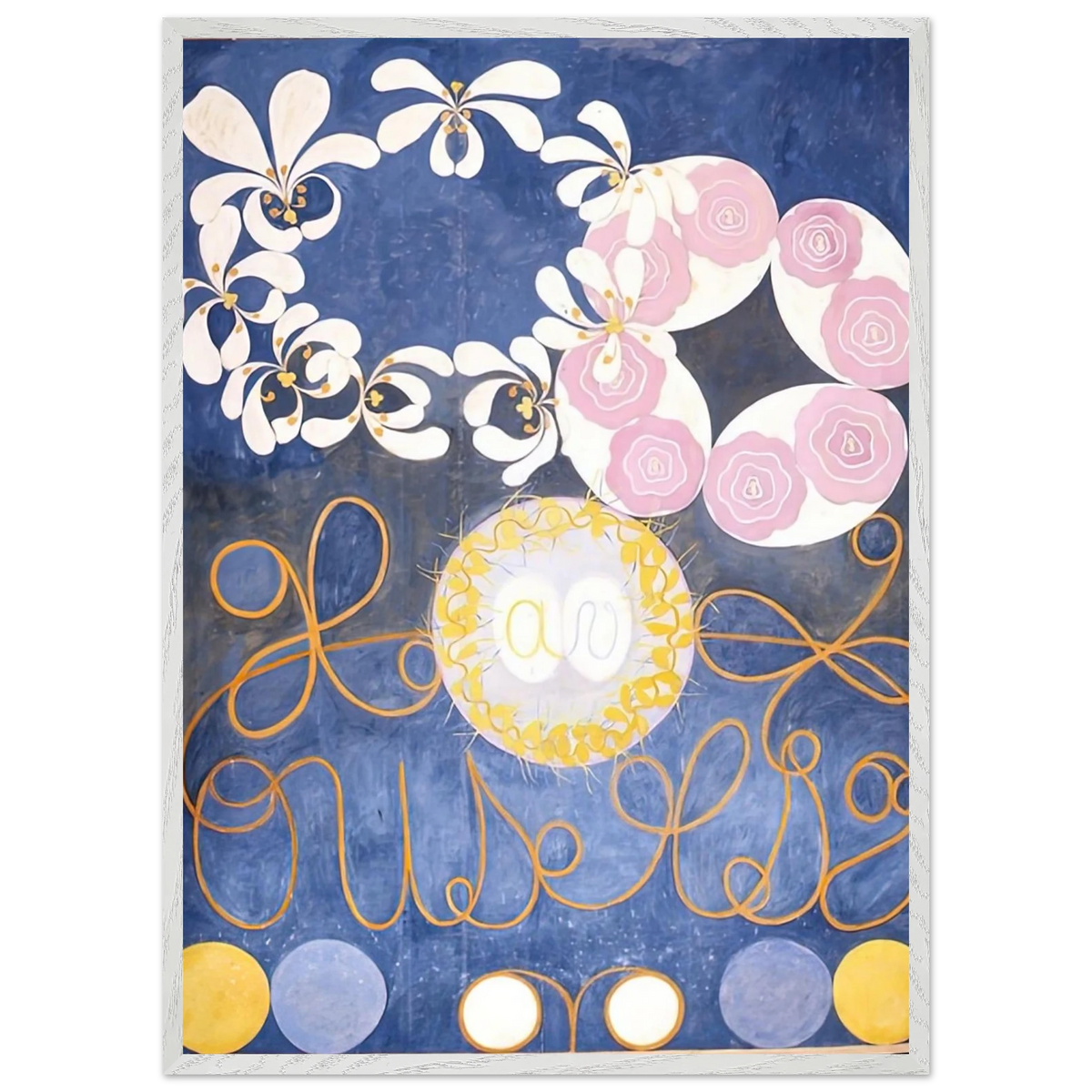 Hilma af Klint - THE TEN LARGEST 1907 Wall art - 50x70 cm / 20x28 inches - Fine Art Poster - -
