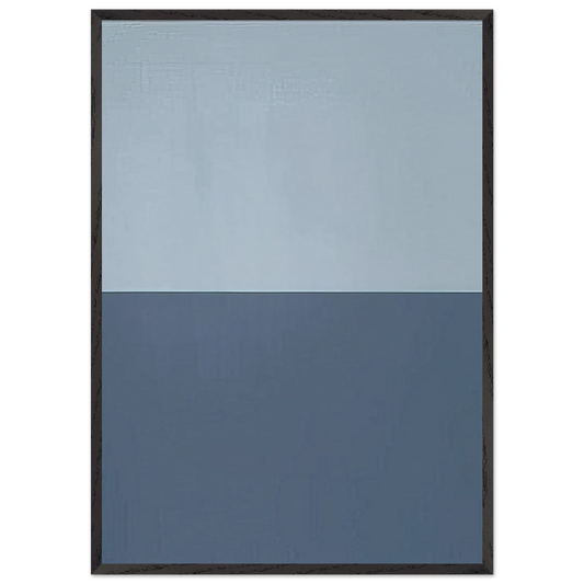 Sea Painting II - 1974 - Brice Marden 70x100 cm / 28x40 inches Framed Art Print – Black Wooden Frame