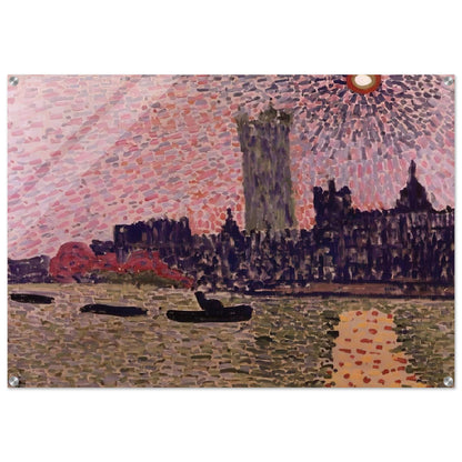 WESTMINSTER 1905 - Andre Derain Acrylic Print - 70x100 cm / 28x40″ inches | Andre Derain Wall Art | Andre Derain Prints