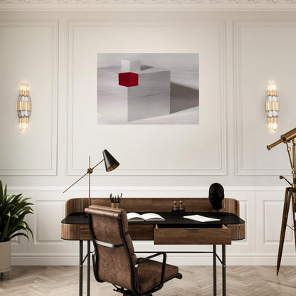 Eye of Guara. # 6 - 1983 - Lygia Pape Brushed Aluminum Print - 70x100 cm / 28x40 inches | Lygia Pape Aluminum Print | Lygia Pape Prints