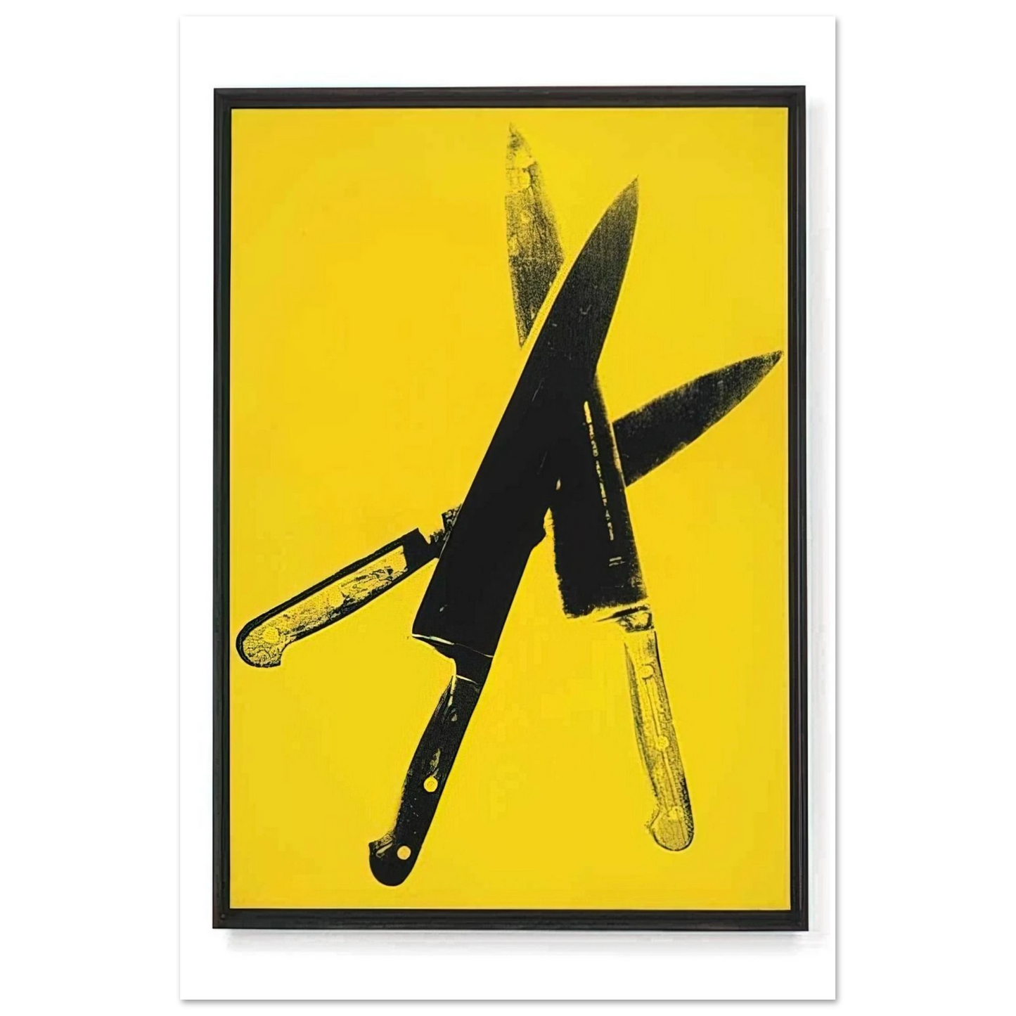 Andy Warhol - Knives Fine Art Poster