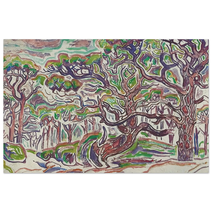 Walter Inglis Anderson - Walter Anderson Wall art - 45x60 cm / 18x24 Inches - Premium Wooden Framed Poster With Fine Art Paper - White frame