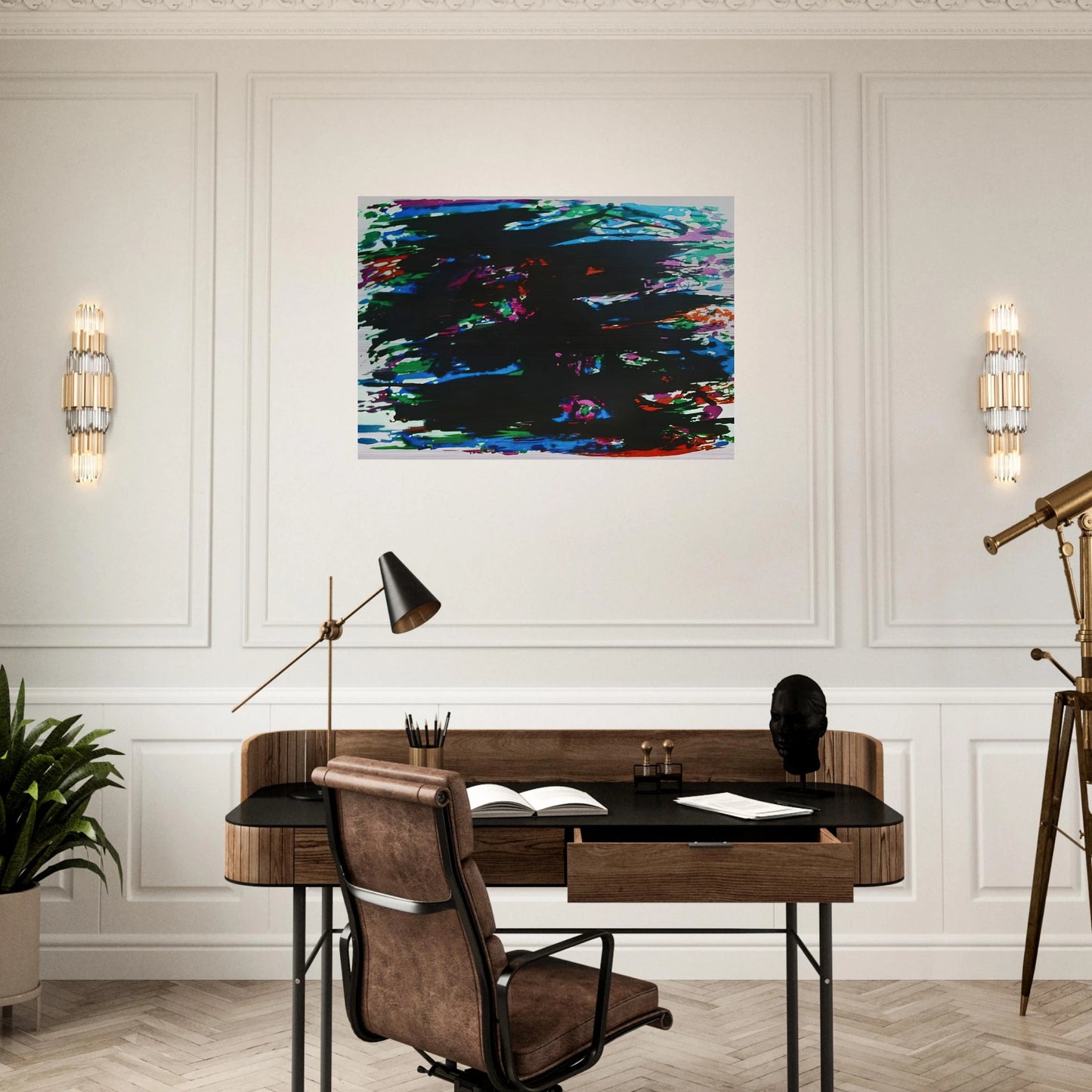 Les Jardin des oliviers - 1978 - Alfred Manessier Brushed Aluminum Print - 70x100 cm / 28x40 inches | Alfred Manessier Aluminum Print | Alfred Manessier Prints