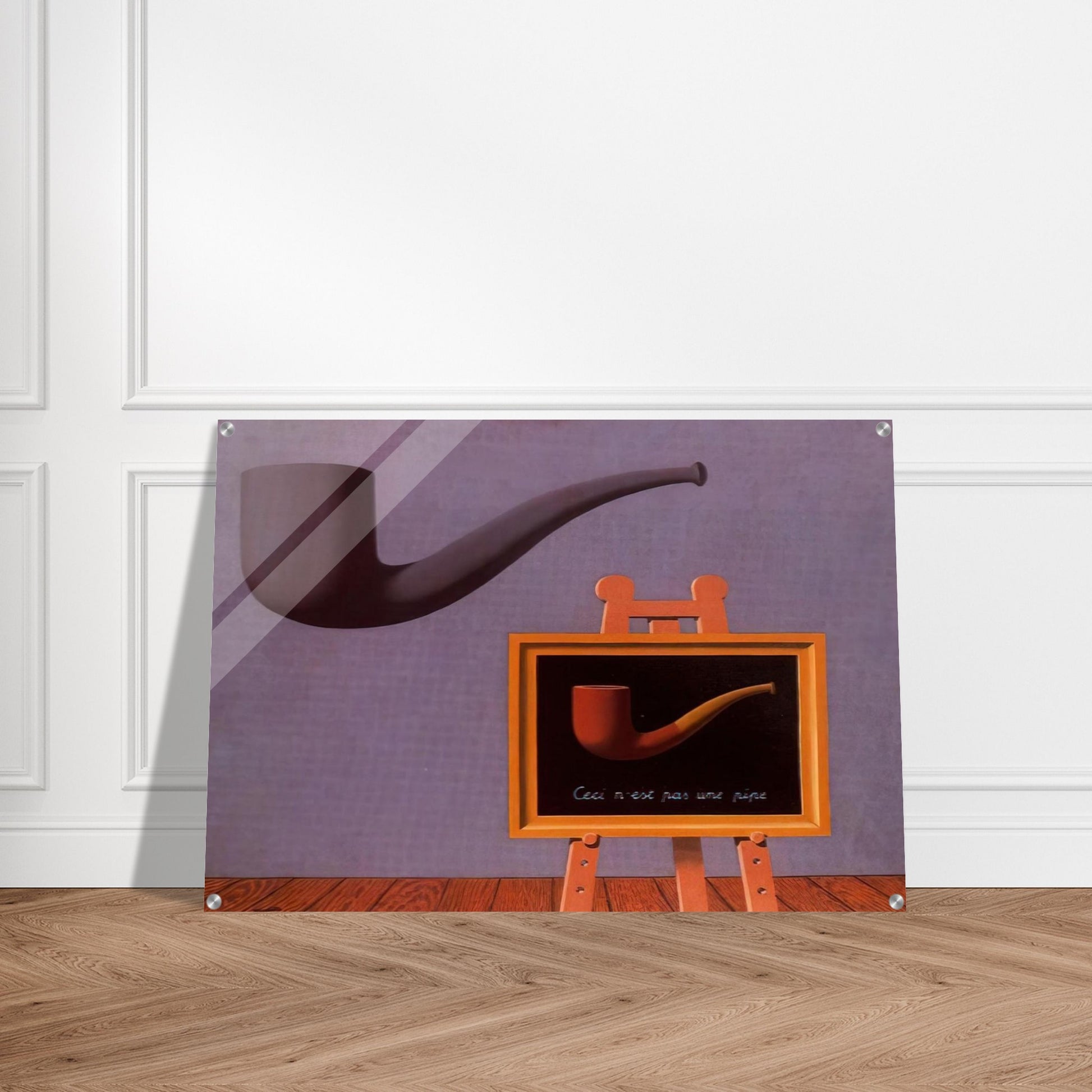 THE TWO MYSTERIES 1966 - Rene Magritte Acrylic Print - 70x100 cm / 28x40″ inches