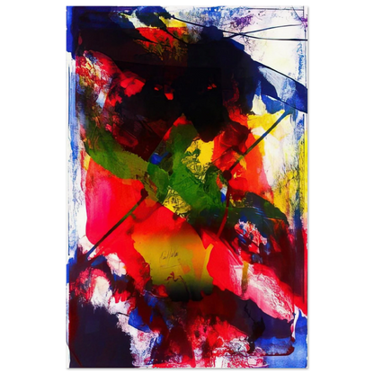 Amadeus - Abstract Expressionism, Lyrical Abstraction - Paul Jenkins Art Prints - 100x150 cm / 40x60″ inches | Paul Jenkins Poster | Paul Jenkins Prints