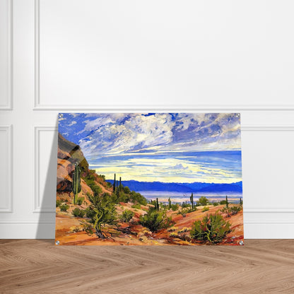 WASHOE WICKIUP 1919 - Maynard Dixon Acrylic Print - 70x100 cm / 28x40″ inches | Maynard Dixon Wall Art | Maynard Dixon Prints