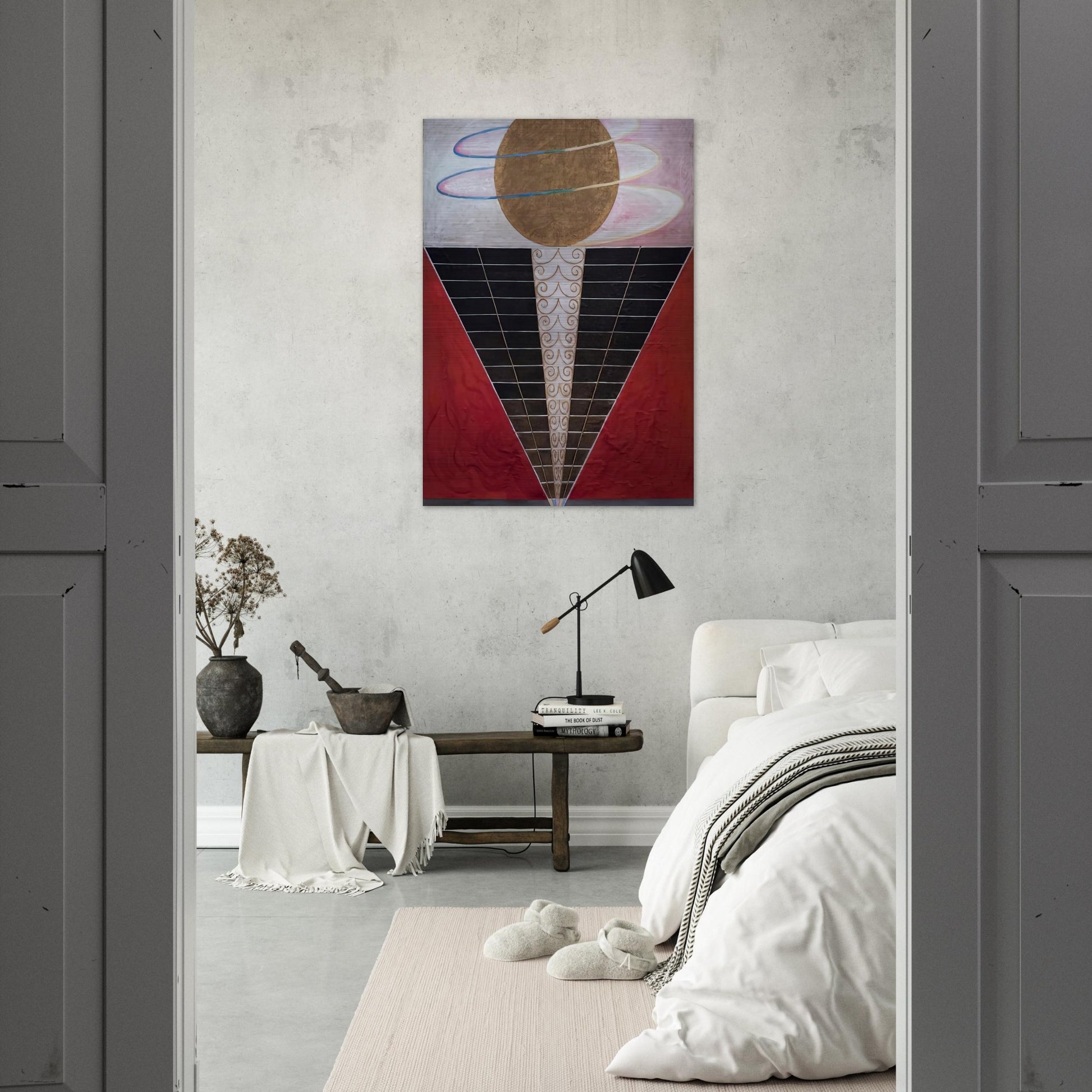 ALTARPIECE NO 2 1915 - Hilma af Klint Brushed Aluminum Print - 70x100 cm / 28x40 inches | Hilma af Klint Aluminum Print | Hilma af Klint Prints