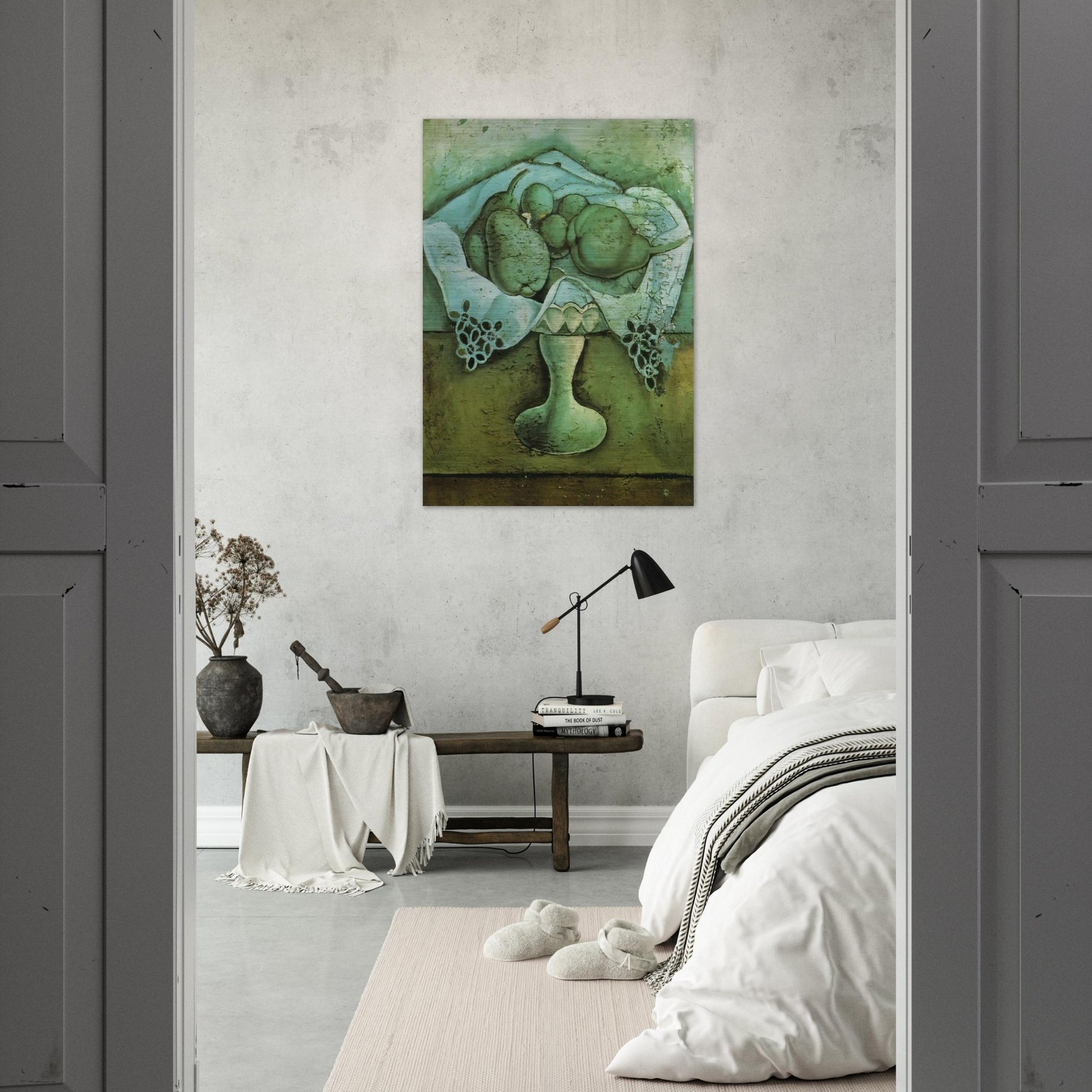 STILL LIFE 6 - Salvador Dali Brushed Aluminum Print - 70x100 cm / 28x40 inches | Salvador Dali Aluminum Print | Salvador Dali Prints