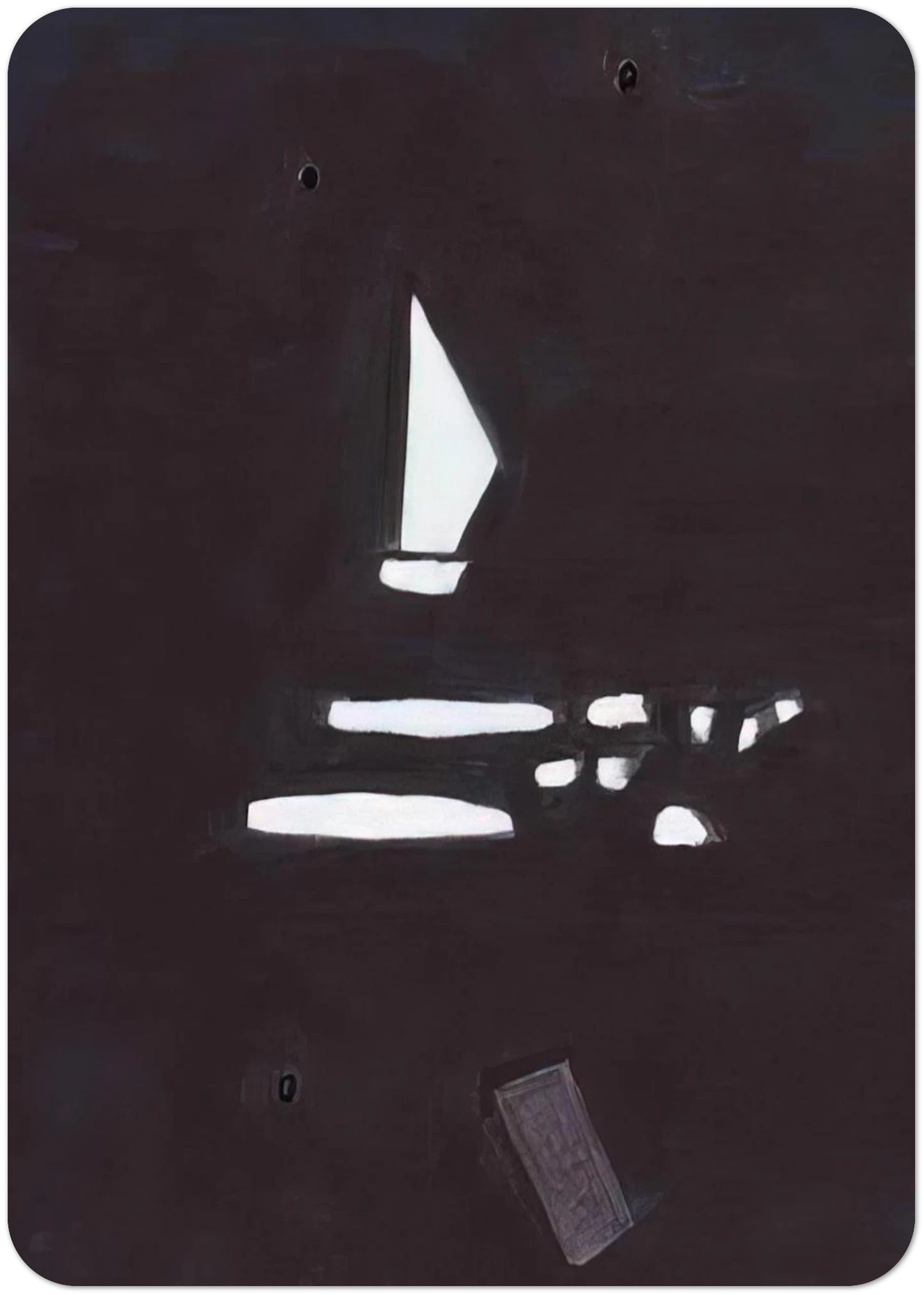 Oskar 5 - 2005 By Raoul De Keyser Pack of 10 Post Cards | Raoul De Keyser Post Cards | A6 (10.5 x 14.8 cm) - 4.1 x 5.8 inches