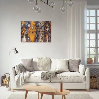Number 1 - Richard Pousette-Dart Brushed Aluminum Print - 70x100 cm / 28x40 inches | Richard Pousette-Dart Aluminum Print | Richard Pousette-Dart Prints