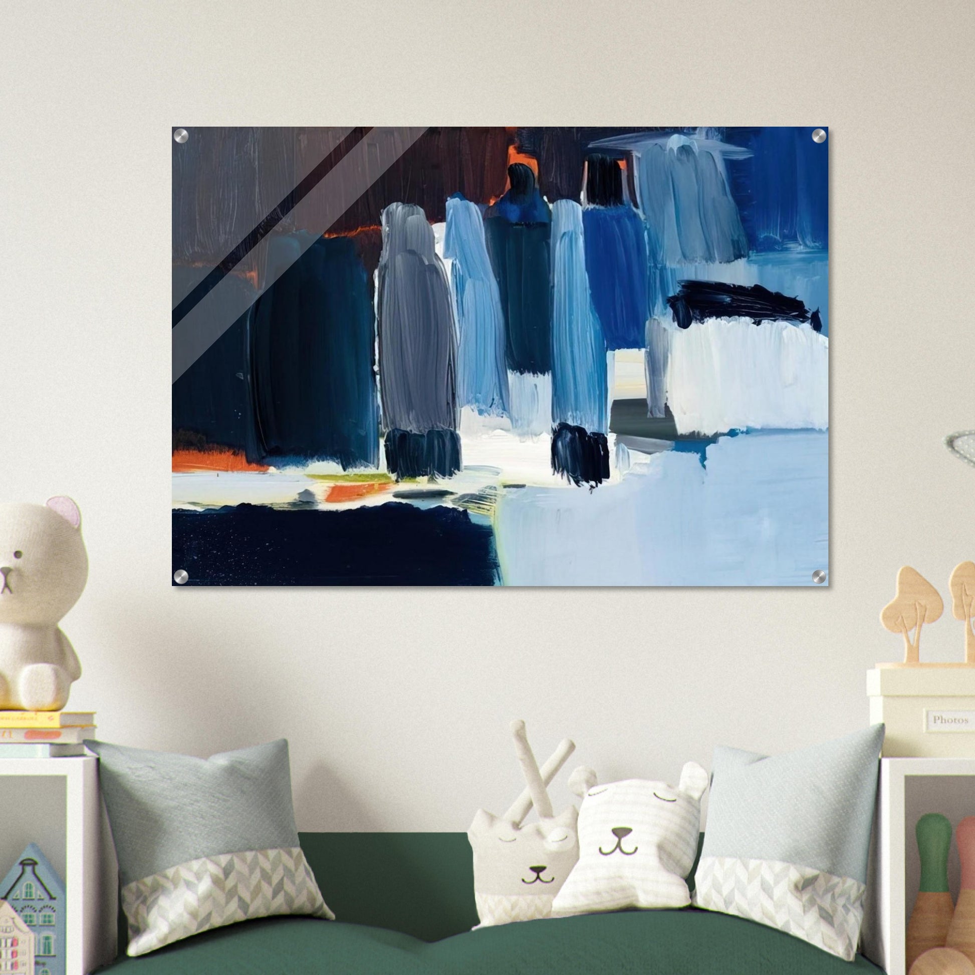Nature morte - 1955 - Nicolas de Stael Acrylic Print - 70x100 cm / 28x40″ inches