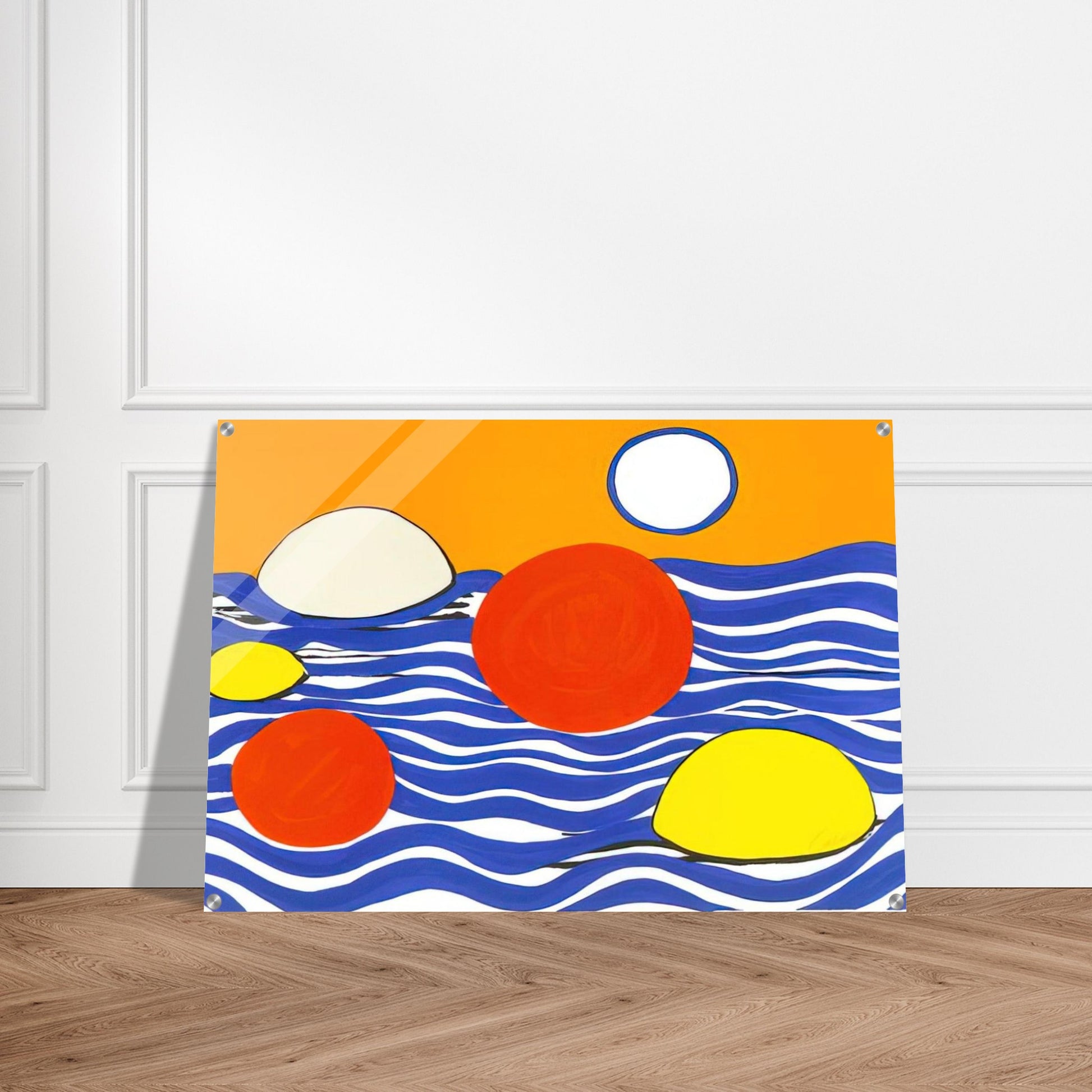 WAVES 1973 - Alexander Calder Acrylic Print - 70x100 cm / 28x40″ inches