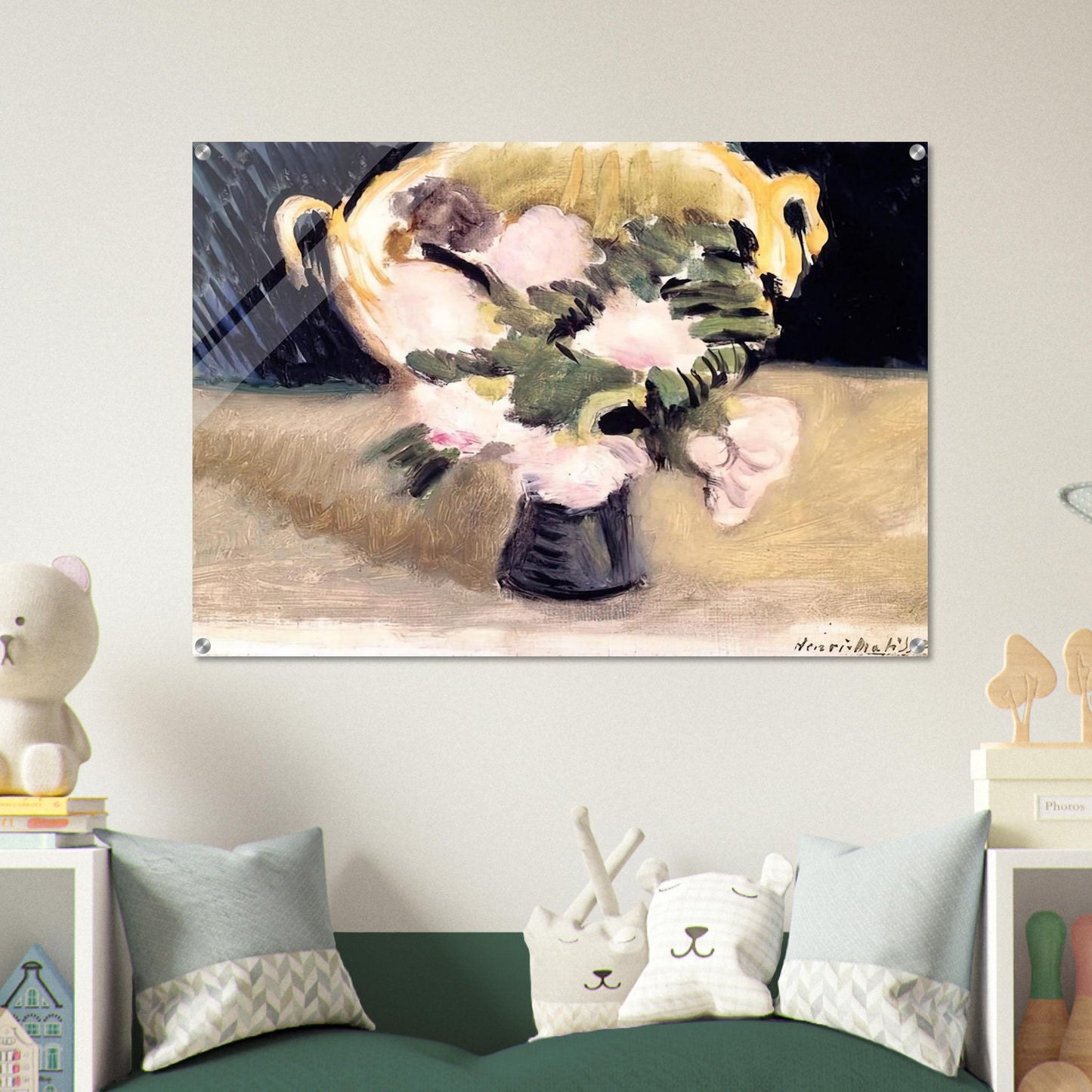 FLOWERS 1919 - Henri Matisse Acrylic Print - 70x100 cm / 28x40″ inches
