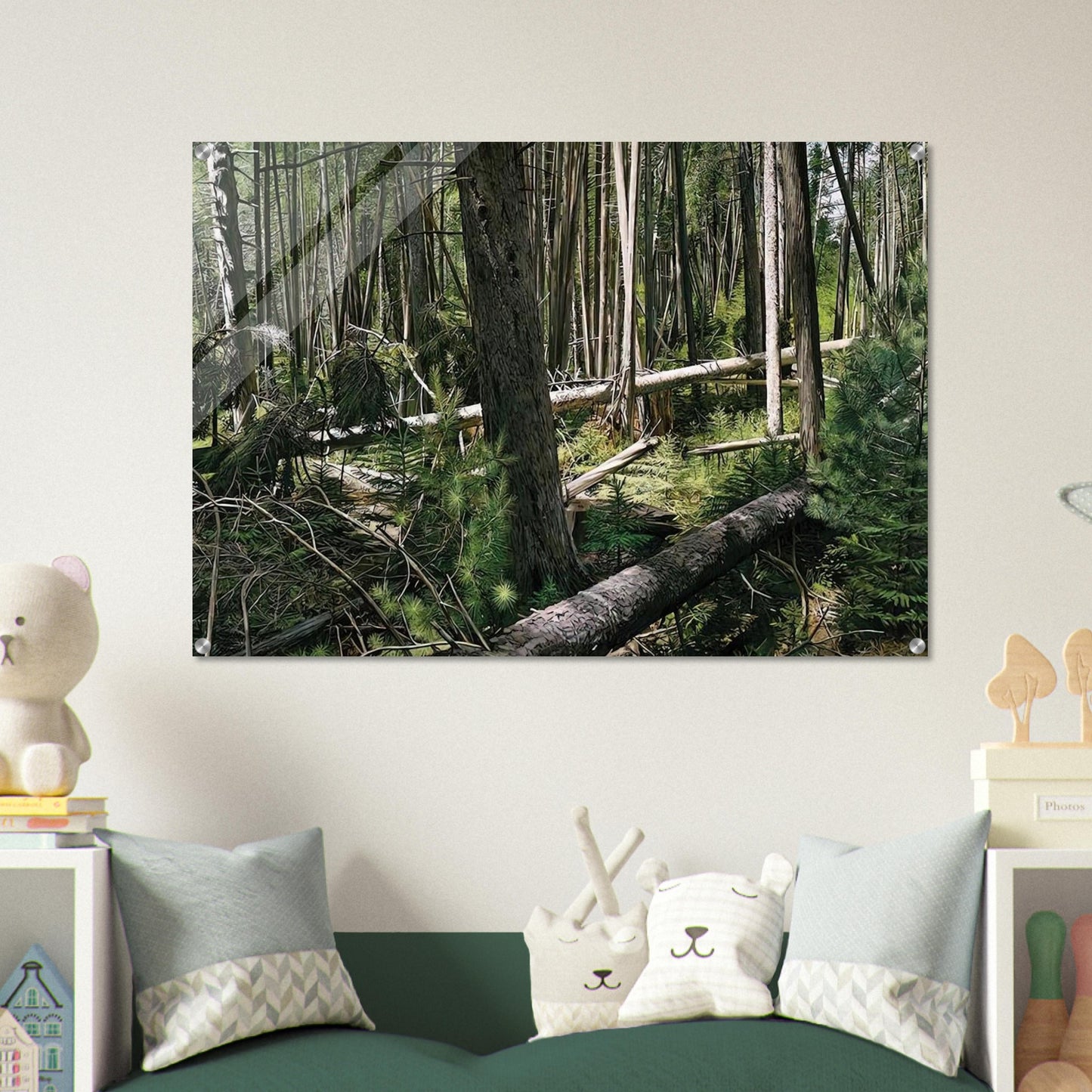 NEAR HUNTERS BEACH ACADIA NATIONAL PARK 2008 - Richard Estes Acrylic Print - 70x100 cm / 28x40″ inches | Richard Estes Wall Art | Richard Estes Prints