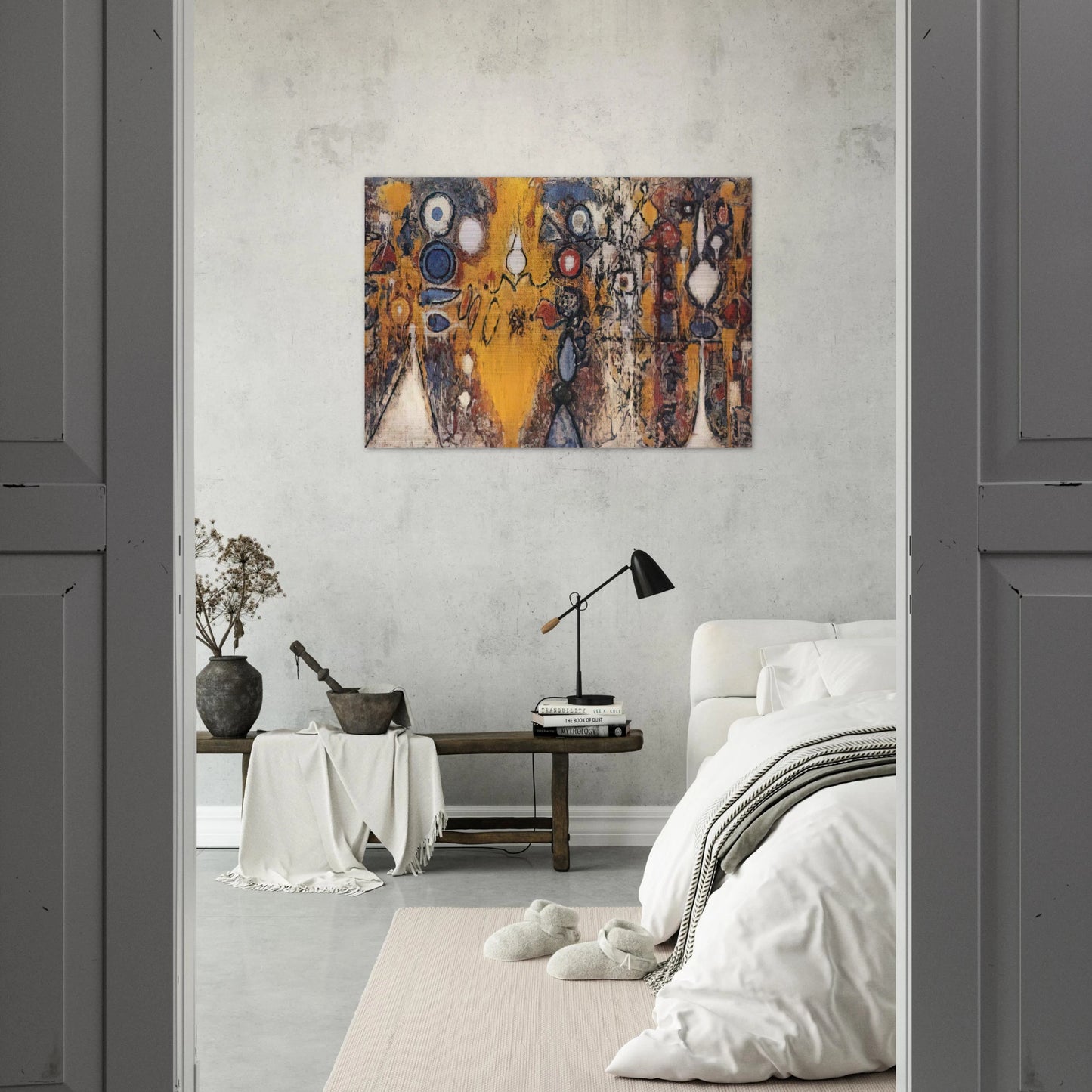 Number 1 - Richard Pousette-Dart Brushed Aluminum Print - 70x100 cm / 28x40 inches | Richard Pousette-Dart Aluminum Print | Richard Pousette-Dart Prints