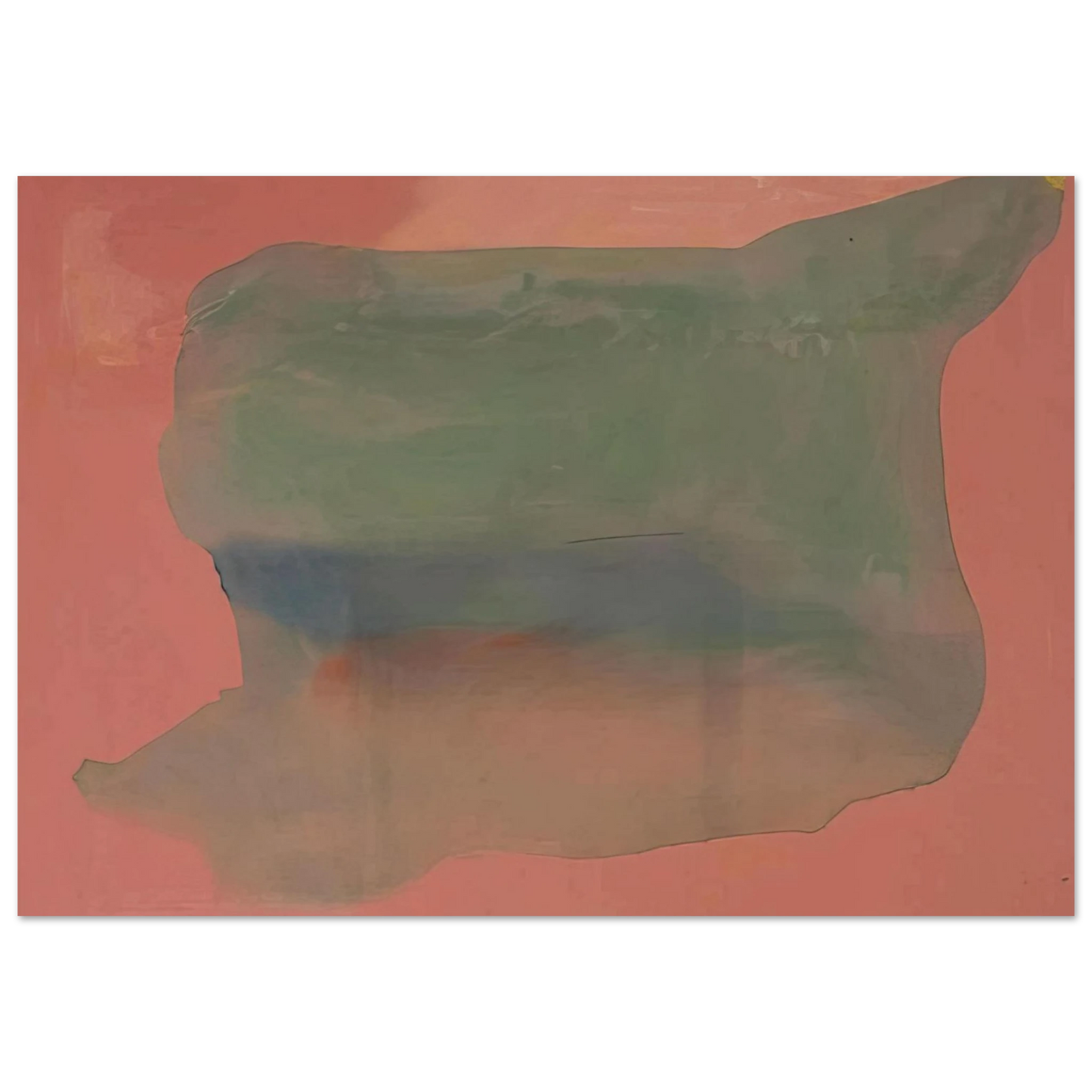 Helen Frankenthaler - Yearning - 1973 Wall art - 13x18 cm / 5x7 inches - Fine Art Poster-canvas - -