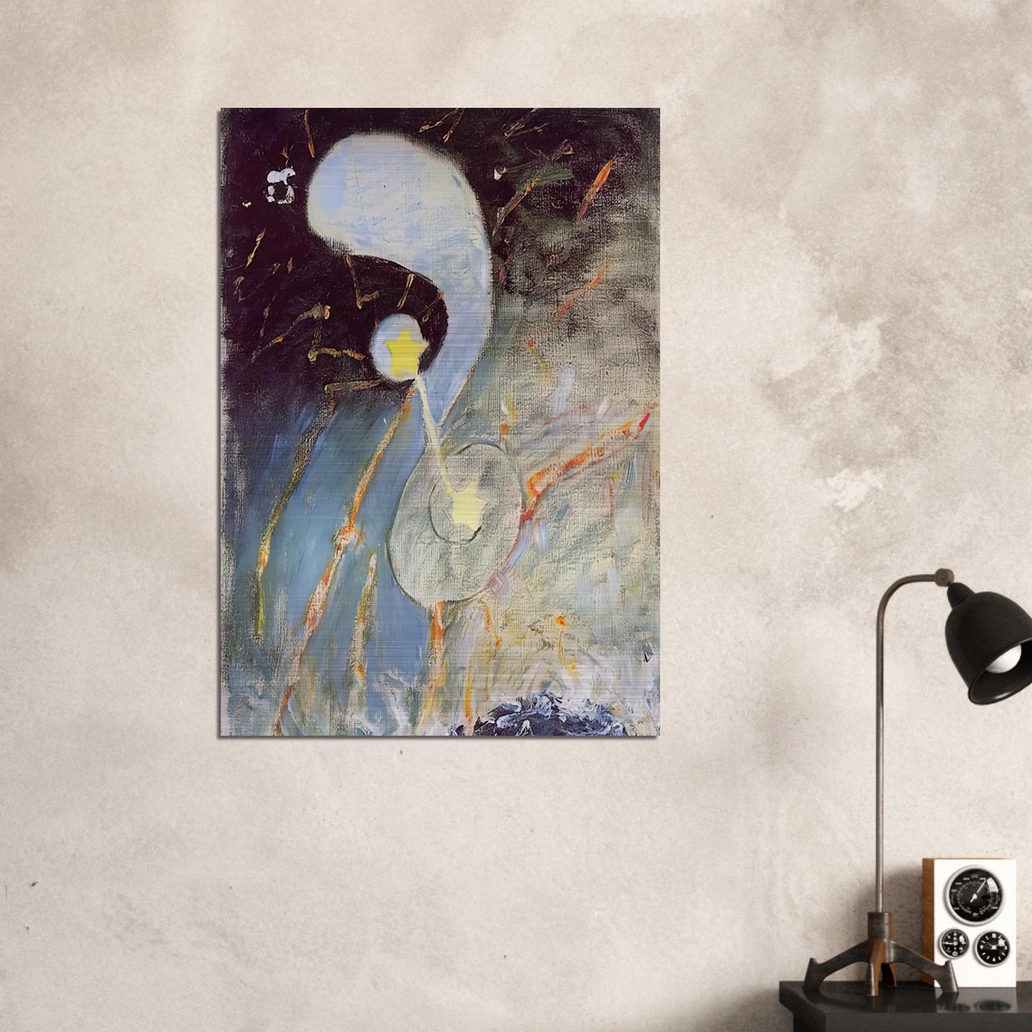 CHAOS NR 2 1906 - Hilma af Klint Brushed Aluminum Print - 70x100 cm / 28x40 inches | Hilma af Klint Aluminum Print | Hilma af Klint Prints