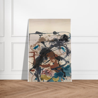 Winter Hunt, 1958- - Helen Frankenthaler Brushed Aluminum Print - 70x100 cm / 28x40 inches | Helen Frankenthaler Aluminum Print | Helen Frankenthaler Prints