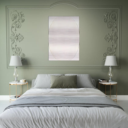 Koh-I-Noor 7H #1 - Robert Ryman Brushed Aluminum Print - 70x100 cm / 28x40 inches | Robert Ryman Aluminum Print | Robert Ryman Prints