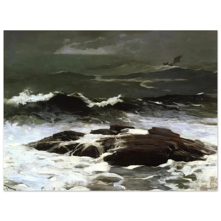 Winslow Homer - SUMMER SQUALL 1904  75x100 cm / 30x40inches Fine Art Poster
