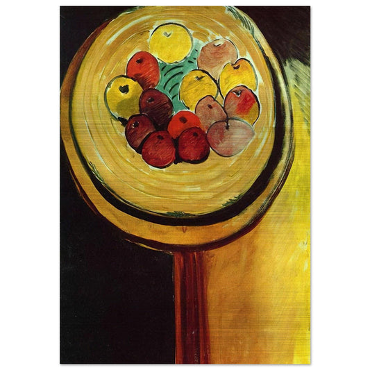 APPLES 1916 - Henri Matisse Brushed Aluminum Print - 70x100 cm / 28x40 inches | Henri Matisse Aluminum Print | Henri Matisse Prints