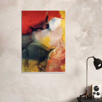 Lotus - Paul Jenkins Brushed Aluminum Print - 70x100 cm / 28x40 inches | Paul Jenkins Aluminum Print | Paul Jenkins Prints