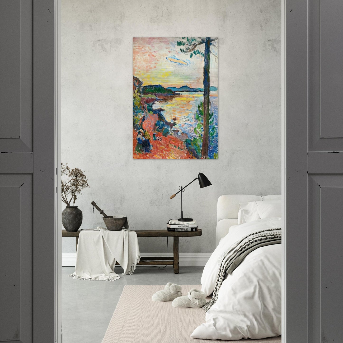 THE GULF OF SAINT TROPEZ 1904 - Henri Matisse Brushed Aluminum Print - 70x100 cm / 28x40 inches | Henri Matisse Aluminum Print | Henri Matisse Prints