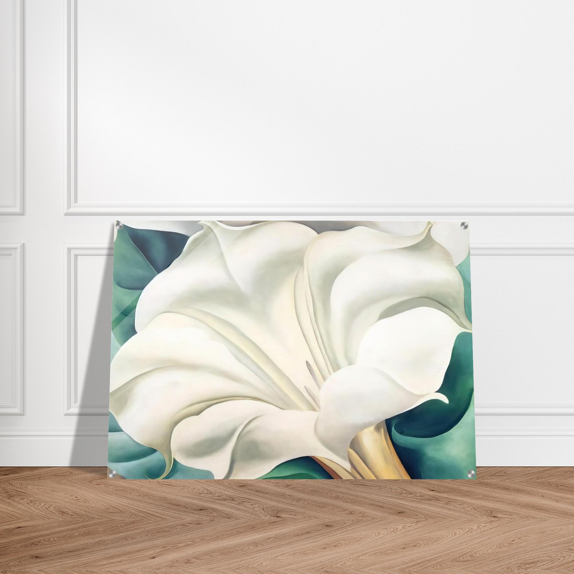 Jimson Weed 2 - Georgia O'Keeffe Acrylic Print - 70x100 cm / 28x40″ inches