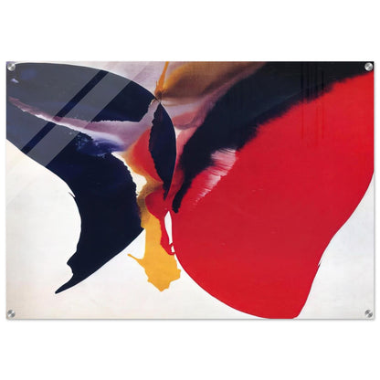 Untitled - Color Field Painting, Lyrical Abstraction - Paul Jenkins Acrylic Print - 70x100 cm / 28x40″ inches