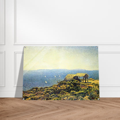LEVANT ISLE - Theo van Rysselberghe Acrylic Print - 70x100 cm / 28x40″ inches